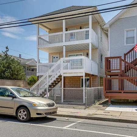 Sunny Seaside Heights Retreat Walkable Location! Apartment